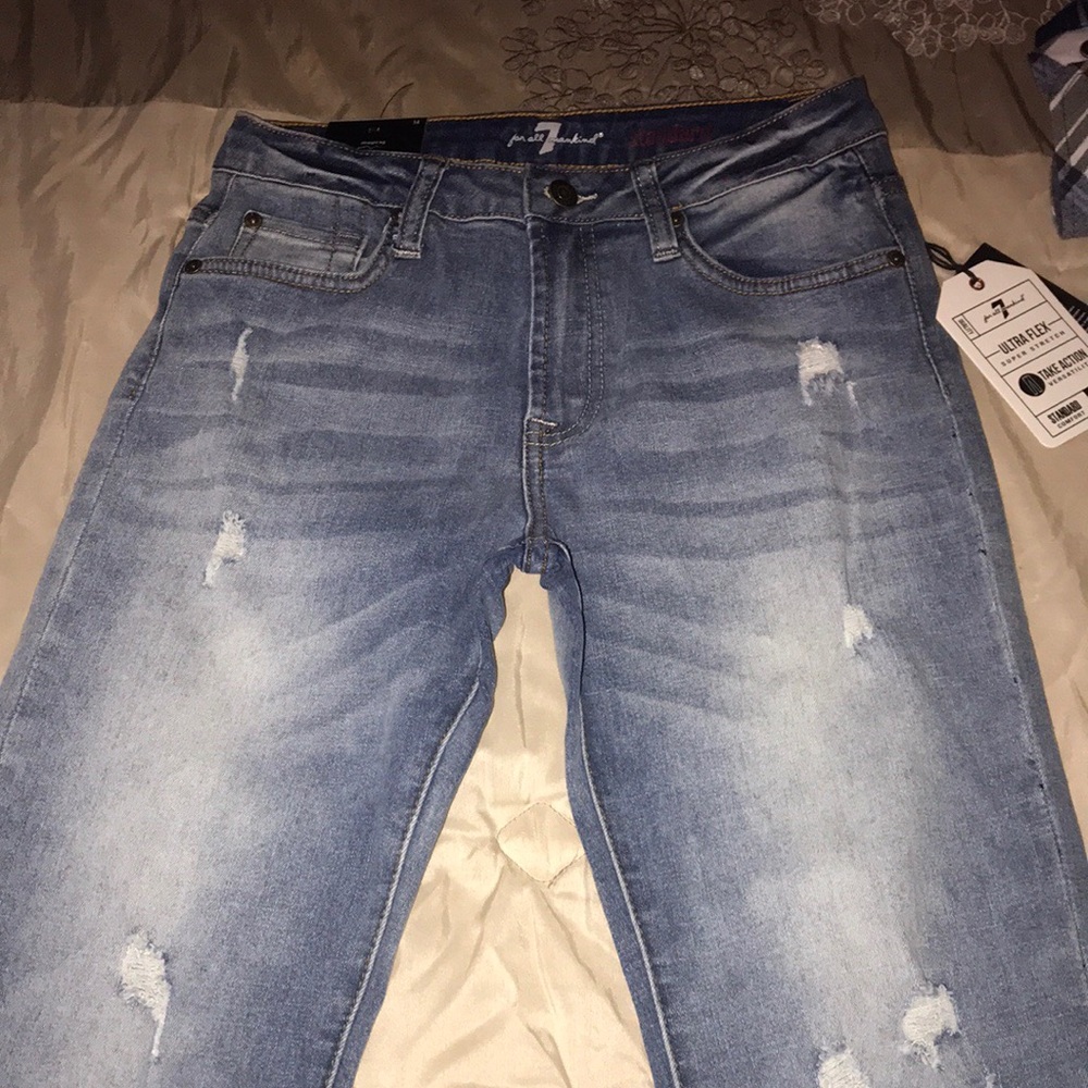 7 For all mankind jeans , Boys size 14